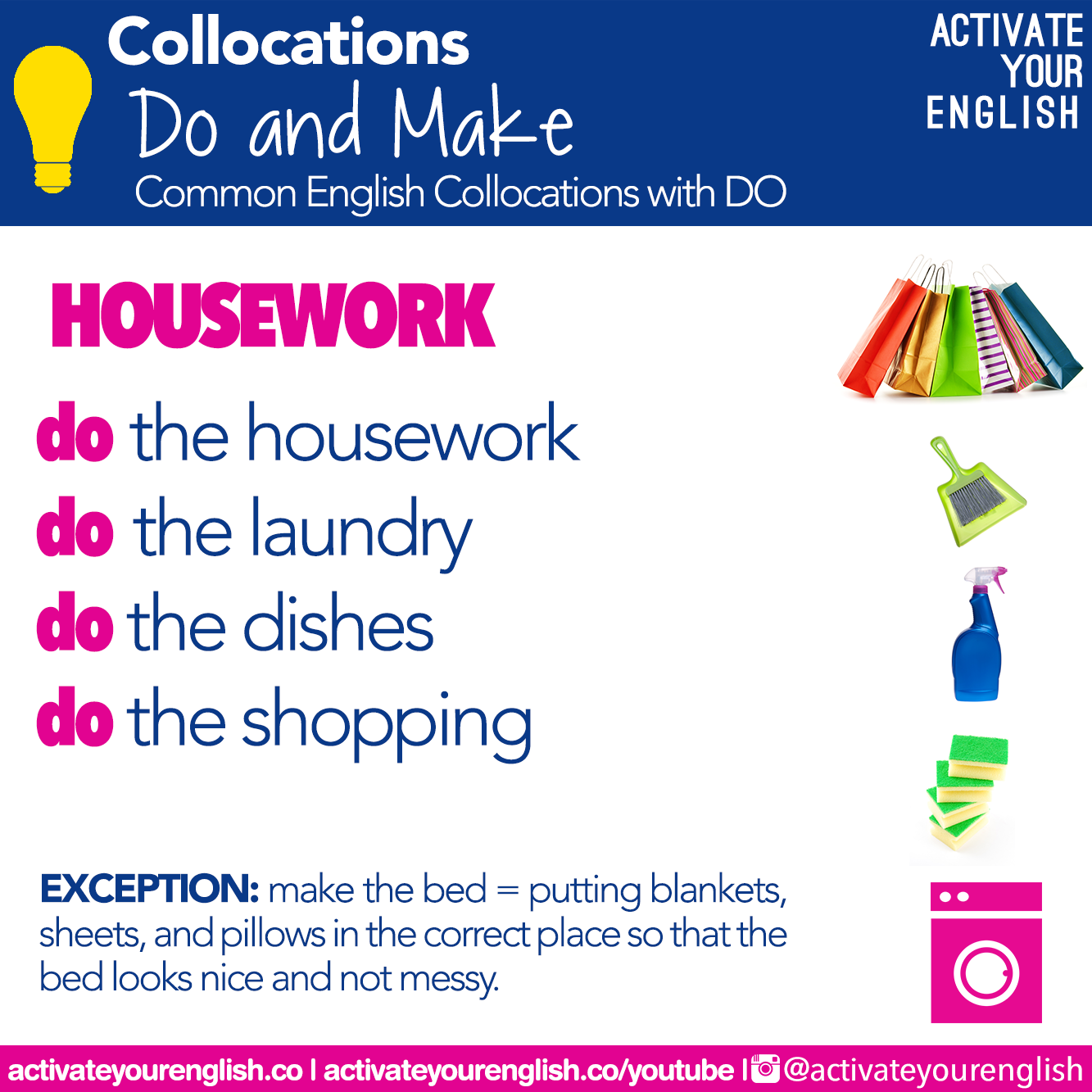 do versus make learn how to use the collocations activate